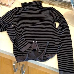 Wolford g string bodysuit turtleneck